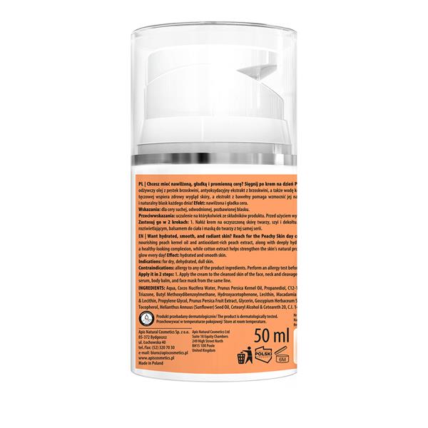 Apis Peachy Skin Moisturising Day Cream SPF 20 | 50 ml