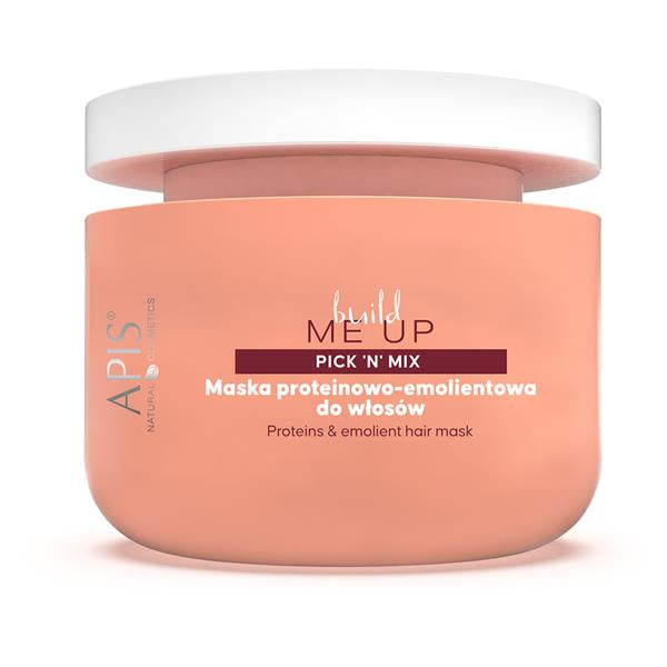 Apis Pick’N’Mix Protein‑Emollient Mask | Hair Repair | 250 ml
